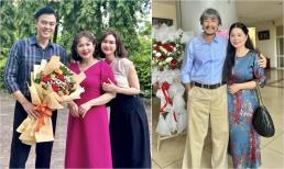 Dàn diễn viên 'Món quà của cha' tưng bừng dự tiệc đóng máy, hé lộ cái kết gây tò mò