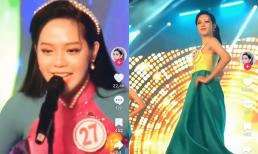 Hậu tranh cãi vì thẩm mỹ, fan tung clip thời Thanh Thủy thi Hoa khôi, nhan sắc cùng thần thái đã quá ấn tượng