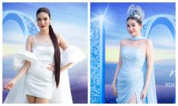 Chung kết của Hoa hậu Đại dương 2023: BTC 'chơi lớn' khi cho đi thảm đỏ lúc 5 giờ sáng, các sao Việt trông ra sao?