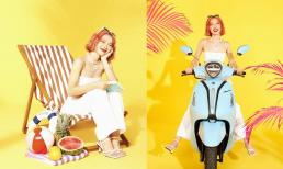 Tikka Hoàng Hiền 'lột xác' summer vibe với mái tóc hồng