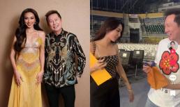 Hoa hậu Thùy Tiên chính thức hội ngộ chủ tịch Miss Grand, thái độ thế nào sau loạt ồn ào? 