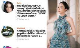 Chân dung mẫu ảnh Hà thành đang gây sốt trên báo Thái, được khen ngợi là 'Ngọc nữ lookbook không tuổi'