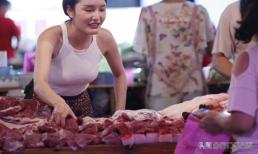 Tại sao người bán thịt lại lau thịt lợn bằng vải? Nhiều người không biết