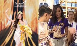 Hot lại clip Lê Hoàng Phương xử lý drama cực ấn tượng, đúng chuẩn Hoa hậu Hòa bình