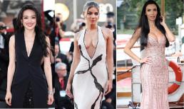 Thư Kỳ mặc gợi cảm đẹp lấn át dàn mỹ nhân tại thảm đỏ LHP Venice 2023