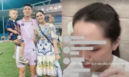 Vợ trung vệ Đỗ Duy Mạnh sớm trở lại làm việc sau khi sinh con thứ hai, dân mạng cảnh báo 