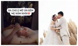 Minh Hằng tiết lộ cuộc sống làm mẹ bỉm chỉ qua vài ảnh, ông xã của cô chuẩn chồng quốc dân khi làm điều này