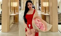 Hoa hậu Hạ My khoe vẻ đẹp ngọt ngào khi đón sinh nhật tại trời Tây