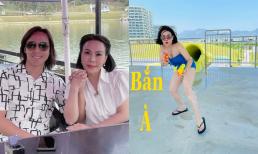 Hoài Phương tiếp tục trêu chọc Việt Hương cực lầy, còn dặn dò dân mạng đừng mách vợ