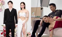 Miu Lê và Karik hiếm hoi hội ngộ liền được khen xứng đôi, đàng gái lại gặp tai nạn cực hài hước 