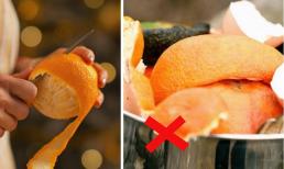 Vỏ cam không phải là rác đâu, cho vào nồi hấp chín theo cách này tiết kiệm cả tiền triệu