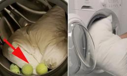 Ruột gối dùng lâu sẽ bị xẹp, chỉ bạn mẹo hay để gối bông mềm như mới