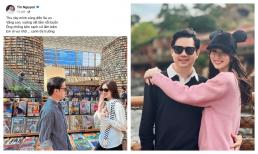 Chồng Hoa hậu Đặng Thu Thảo hiếm hoi đăng ảnh trốn con hẹn hò với vợ, còn làm thơ con cóc cực hài