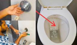 Đừng lo lắng nếu bồn cầu xả nước không đủ mạnh, chỉ cần di chuyển “công tắc nhỏ” này sẽ được giải quyết ngay lập tức và dễ dàng