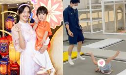 Trương Mỹ Nhân cạn lời trước màn đùa nghịch mất hết thùy mị của con gái, tiết lộ ái nữ giống ba 