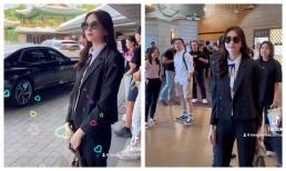 Tự nhận đi làm thư kí cho chồng, Hoa hậu Đặng Thu Thảo toát lên thần thái chủ tịch dù ăn diện đơn giản