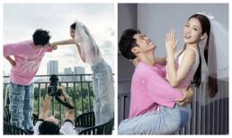 Gin Tuấn Kiệt xả kho ảnh cầu hôn Puka, xem hậu trường chụp ảnh mà bật cười