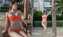 Thiểu Bảo Trâm tự tin khoe hình thể cực đỉnh với bikini 2 mảnh, vòng ba nức nở chiếm spotlight