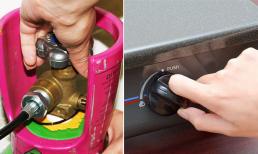 Van gas nên khóa trước hay sau khi tắt bếp? Nhiều người vẫn làm sai dẫn đến nguy cơ gây cháy nổ