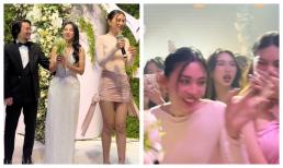 Phản ứng của Hoa hậu Tiểu Vy khi bắt được hoa cưới của Á hậu Phương Anh, quyết trao lại cho nhân vật này