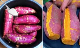 Luộc khoai lang không phải chỉ cho mỗi nước, muốn khoai lang bùi ngon, ăn sướng miệng thì thêm thứ này