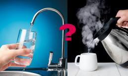 Uống nước lọc hay uống nước đun sôi sẽ tốt hơn? Đây là câu trả lời từ chuyên gia 