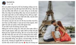 Hà Anh đưa ra nhiều nguyên tắc đáng học hỏi khi con gái phản ứng vì bị mẹ tắt hoạt hình