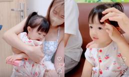 Phản ứng của ái nữ nhà Đông Nhi khi đi tiêm: Ban đầu tự tin ngời ngời, sau lại òa khóc cực dễ thương 