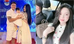 Chu Thanh Huyền hiếm hoi xuất hiện công khai bên Quang Hải trong tiệc gia đình 