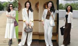 Phụ nữ trung niên mặc theo kiểu này để trông quyến rũ, thời trang và cao cấp trong mùa thu