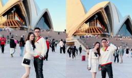 Bà xã Tuấn Hưng xả kho loạt ảnh đi du lịch bên chồng, độ tình tứ khiến dân tình ghen tị