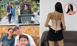 Sao Việt 25/9: Ca sĩ Nguyên Vũ cùng Hồng Loan tới thăm mộ Vũ Linh; Một Á hậu nổi tiếng gây chú ý với lưng đầy dấu vết lạ 