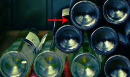 Đáy chai rượu thường được làm lõm vào trong, tại sao lại như vậy?