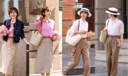 Phụ nữ trung niên nên ăn mặc như thế này trong mùa thu: Mặc thêm tông màu đất và thêm sơ mi mới hấp dẫn và thanh lịch