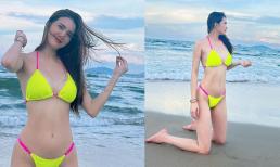 Em gái Công Vinh tung bộ ảnh bikini, 34 tuổi vẫn được khen '10 điểm không có nhưng' 