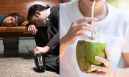 Dùng nước chanh giải rượu, tác dụng đâu chưa thấy nhưng đã thấy nguy hiểm, có 4 thứ giúp người say tỉnh táo ngay 