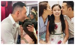 Lý Bình ghi điểm vì cách an ủi con gái riêng của vợ tại sự kiện