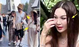 Mỹ nhân U60 Ôn Bích Hà gây tranh cãi khi diện mốt hở hang, không nội y nơi công cộng 