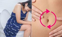 Người lớn, trẻ nhỏ hãy áp dụng chiêu thức mát xa này giúp ngăn ngừa táo bón, đơn giản và thiết thực