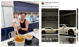 Cường Đô La cùng con gái kiếm thêm thu nhập bằng cách siêu cưng, lại còn trá hình khoe quà vợ tặng