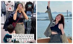 Hòa Minzy hiếm hoi lộ vết rạn bụng, khẳng định điều này với con trai
