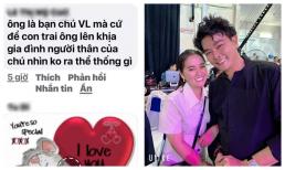 Con trai của bạn thân Vũ Linh cảnh cáo 'người ai cũng biết là ai' và dọa tung bằng chứng khi ba mình bị xúc phạm 