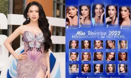 Im hơi lặng tiếng giữa loạt ồn ào, Bùi Quỳnh Hoa bất ngờ được dự đoán lọt top cao tại Miss Universe 2023 