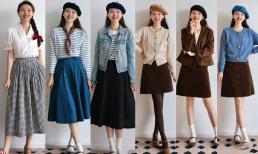 Những nàng có dáng quả lê nên 'mặc ít quần, nhiều váy' vào mùa thu để che khuyết điểm, trông thon gọn, thanh lịch hơn 
