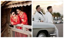 Hà Trí Quang và Thanh Đoàn tung ảnh cưới 'tình bể bình', fans cảm thấy hạnh phúc lây