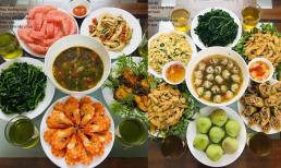 Hơn 10 mâm cơm ngon cho cả nhà với thực đơn liên tục đổi món, cả tuần không trùng lặp 