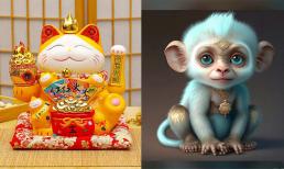 2 tuổi đại kỵ với Mèo Thần Tài, tránh để trong nhà kẻo tiền tài tiêu tán, của cải 'trôi sông'