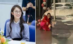 MC 'Đường lên đỉnh Olympia' Khánh Vy tậu xế sang 2,5 tỷ đồng, nhan sắc bị chụp lén trông thế nào?