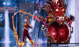 Hoàng Phương tỏa sáng ấn tượng với màn múa rồng tại Miss Grand International 2023