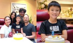 Ca sĩ Hồng Ngọc tổ chức sinh nhật cho con trai, nhóc tì gây sốt với vẻ điển trai hết nấc 